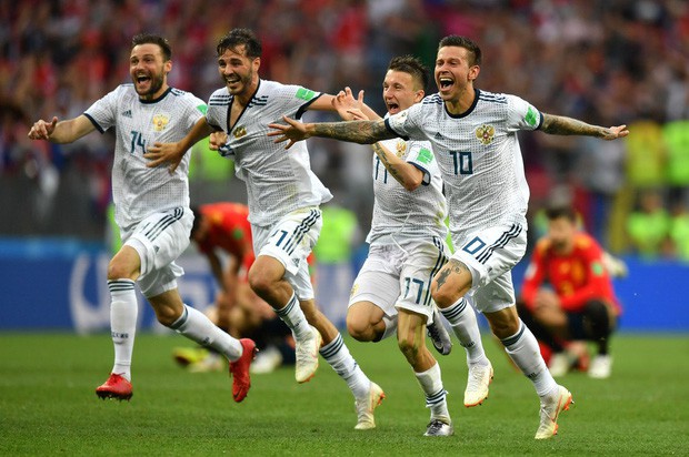 Tột cùng vui sướng, người Nga mơ về ngôi vô địch World Cup 2018 - Ảnh 9.