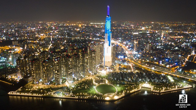  Tòa nhà cao nhất Việt Nam lung linh về đêm giữa Sài Gòn xa hoa  - Ảnh 13.