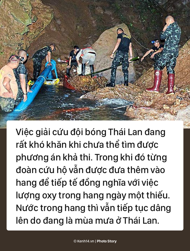 Những khó khăn chồng chất trong suốt nửa tháng giải cứu đội bóng Thái Lan  - Ảnh 2.