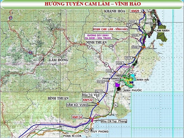  Hơn 18.000 tỷ đồng làm tuyến cao tốc Cam Lâm - Vĩnh Hảo  - Ảnh 1.