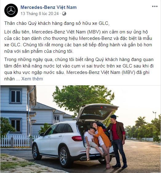 GLC bị lọt nước: Mercedes-Benz Việt Nam phản hồi không thỏa đáng, khách hàng ồ ạt đưa xe đi kiểm tra - Ảnh 2.