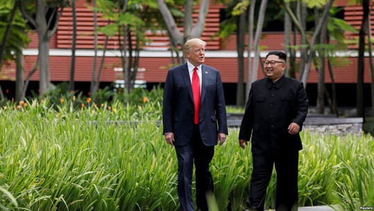 Tổng thống Donald Trump: Ông Kim Jong-un thích tôi - Ảnh 1.