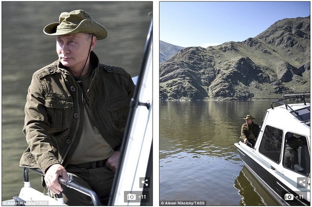 Tổng thống Putin lại gây sốt với chuyến nghỉ hè ở vùng hoang vu Siberia - Ảnh 4.