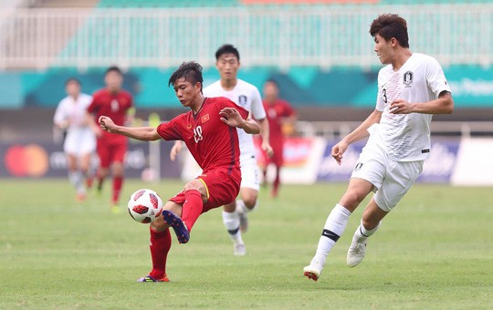 Olympic Việt Nam - Hàn Quốc 1-3: An ủi với siêu phẩm của Minh Vương - Ảnh 4.