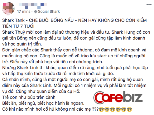 Cộng đồng mạng tranh cãi sau thương vụ bé Bống 11 tuổi được rót vốn 300 triệu trên Shark Tank: Trẻ em nên tập trung học hành hay được định hướng để phát triển khả năng kinh doanh? - Ảnh 2.