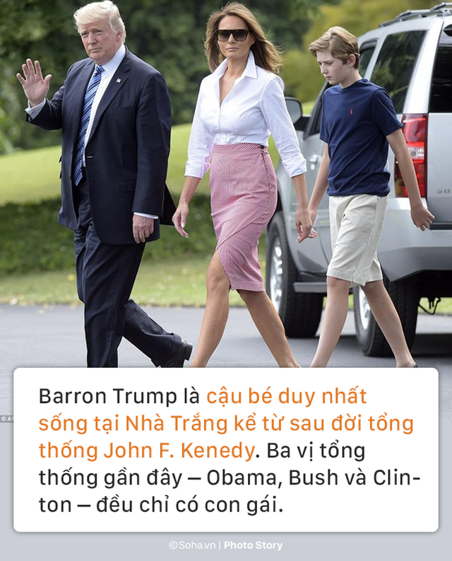 [PHOTO STORY] Con trai út của TT Trump: Thích vest, hay chơi golf, 12 tuổi cao gần 1,9m  - Ảnh 7.