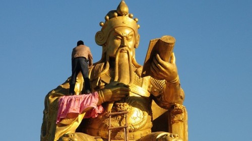 Trung Quốc: Tượng Khổng Tử lớn nhất thế giới chuẩn bị được khánh thành - Ảnh 2.
