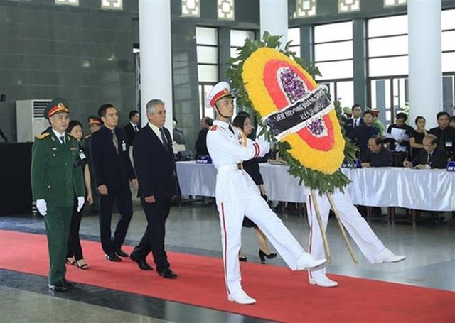 Các đoàn đại biểu quốc tế viếng Chủ tịch nước Trần Đại Quang - Ảnh 21.