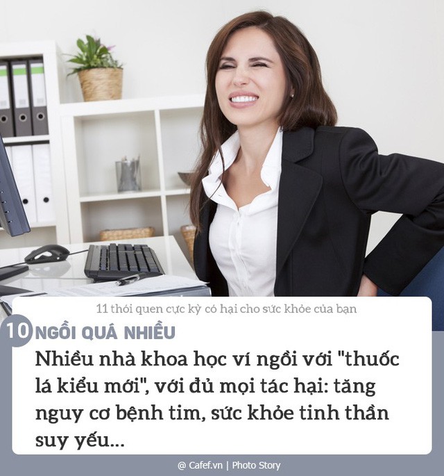 11 thói quen cực kỳ có hại cho sức khỏe nhưng đa phần chúng ta đều mắc phải - Ảnh 9.