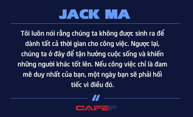  Jack Ma nghỉ hưu ở tuổi 54 vì không muốn chết ở văn phòng: Chúng ta không được sinh ra để dành tất cả thời gian cho công việc mà để tận hưởng cuộc sống và giúp những người khác tốt lên  - Ảnh 1.