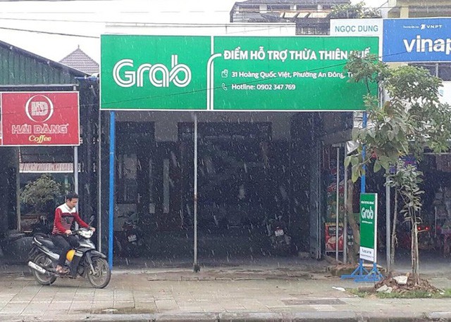  Grabtaxi hoạt động “chui” tại Huế  - Ảnh 1.