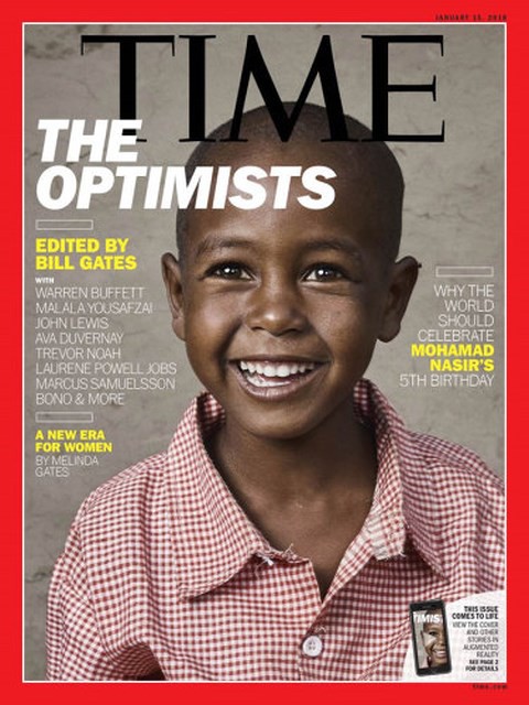 Bill Gates trở thành biên tập viên khách mời đầu tiên của tạp chí Time - Ảnh 1.