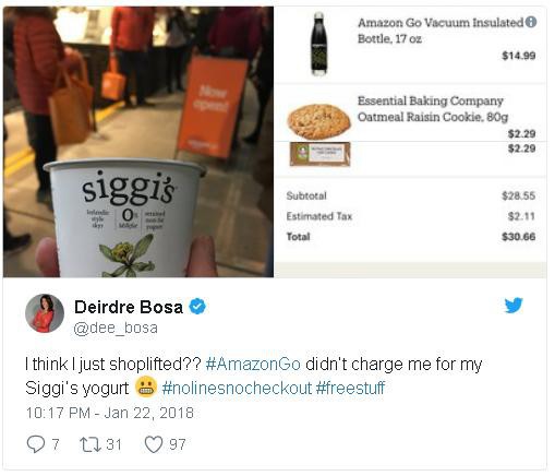 Chuyện gì sẽ xảy ra khi bạn bước vào cửa hàng Amazon Go, lấy một món đồ và đi ra mà không trả tiền? - Ảnh 2. Chuyện gì sẽ xảy ra khi bạn bước vào cửa hàng Amazon Go, lấy một món đồ và đi ra mà không trả tiền? - Ảnh 2.