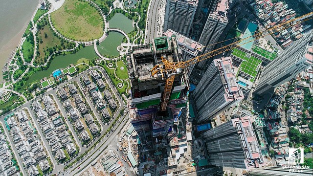 Những hình ảnh mới nhất về tòa nhà cao nhất Việt Nam trước ngày cất nóc  - Ảnh 5.