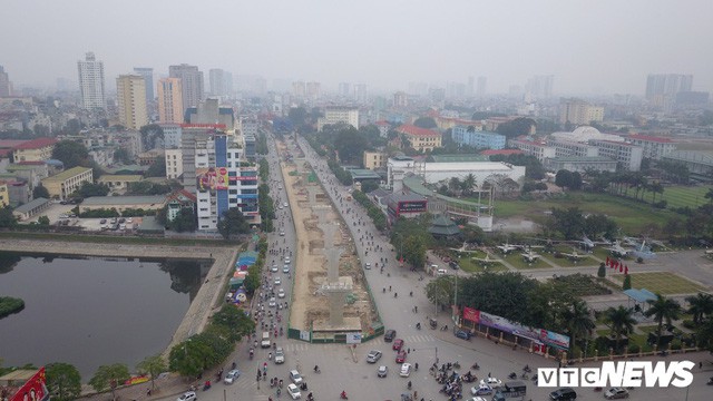  Ảnh: Đại công trường gần 10.000 tỷ đồng trên đường cong mềm mại ở Hà Nội  - Ảnh 9.