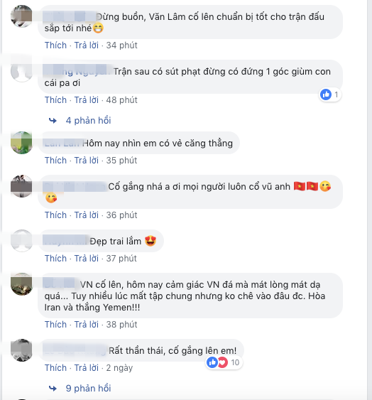  Facebook cá nhân Hà Đức Chinh, Văn Lâm bị NHM “tấn công”, chửi bới sau trận khai màn Asian Cup - Ảnh 6.