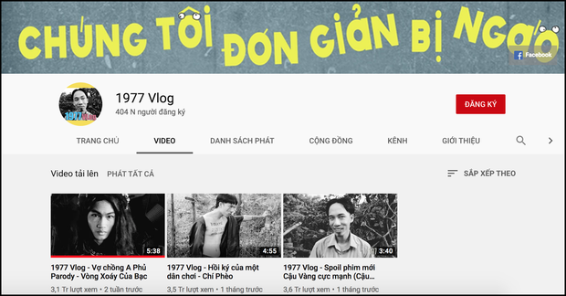 1977 Vlog - thế lực mới của làng Youtube: Chỉ sau 3 clip đã giành được nút bạc, tự tạo vũ trụ của riêng mình - Ảnh 1.