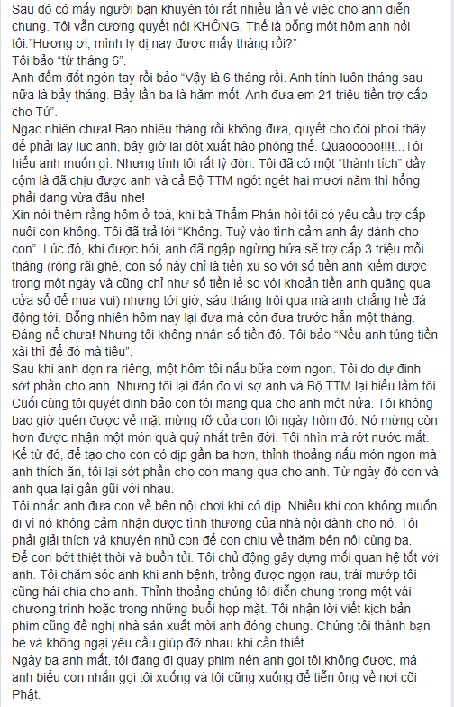 NS Xuân Hương tung chương cuối tự truyện về Thanh Bạch: Anh đã liên tục dùng những đòn tấn công đê tiện nhằm triệt đường sống của tôi - Ảnh 7. NS Xuân Hương tung chương cuối tự truyện về Thanh Bạch: Anh đã liên tục dùng những đòn tấn công đê tiện nhằm triệt đường sống của tôi - Ảnh 7.