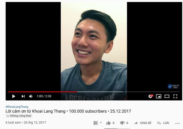 Travel blogger Khoai Lang Thang chính thức đạt 1 triệu người đăng kí kênh trên Youtube - Ảnh 3.