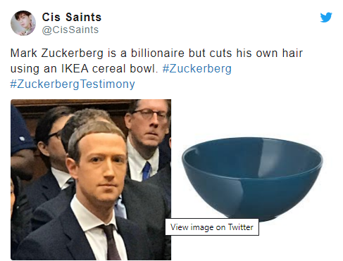 Để kiểu tóc ‘bát úp quý tộc’ đi điều trần trước Quốc hội Mỹ, Mark Zuckerberg bị một nữ Nghị sỹ ‘cà khịa’ ngay tại trận và bị ‘troll’ bất tận trên Twitter - Ảnh 2.