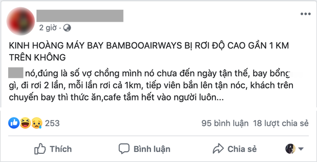 Máy bay rung lắc khiến đồ ăn rơi vãi khắp khoang nhưng cách xử lý của Bamboo Airways lại khiến nhiều người tán thưởng - Ảnh 1.