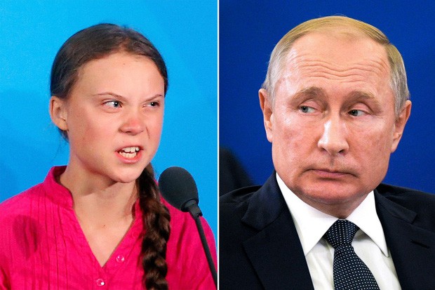 Tổng thống Nga Putin nói về bài phát biểu của Greta Thunberg: Đi mà nói điều đó với các nước đang phát triển - Ảnh 1.