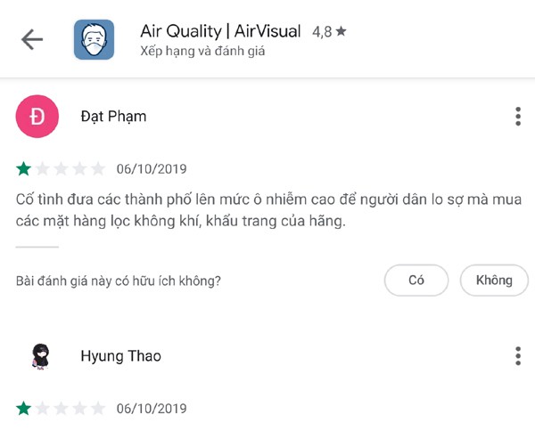 Vì sao ứng dụng AirVisual bị chặn ở Việt Nam? - Ảnh 4.