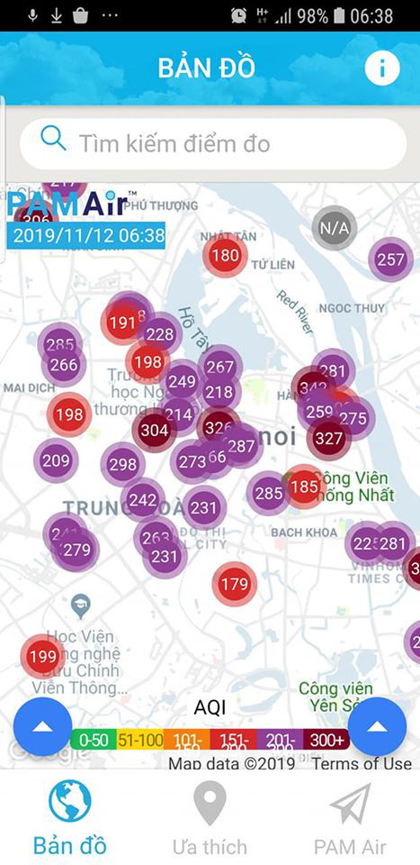 Ô nhiễm không khí ở Hà Nội bất ngờ vọt lên ngưỡng NGUY HẠI, lan rộng nhiều tỉnh thành: Chuyên gia khuyến cáo! - Ảnh 1.