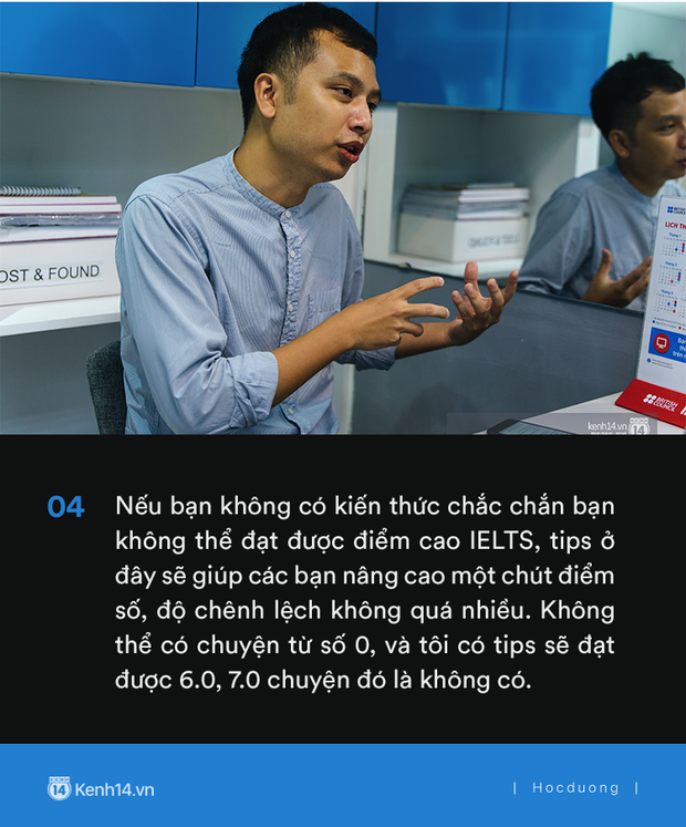 Thầy Tú Phạm 9.0 Speaking: Đạt 6.5 IELTS không khó, chỉ có điều học sinh Việt Nam giỏi mỗi khoanh ABCD, câu này đúng câu kia sai còn khả năng vận dụng bằng 0 - Ảnh 5. Thầy Tú Phạm 9.0 Speaking: Đạt 6.5 IELTS không khó, chỉ có điều học sinh Việt Nam giỏi mỗi khoanh ABCD, câu này đúng câu kia sai còn khả năng vận dụng bằng 0 - Ảnh 5.