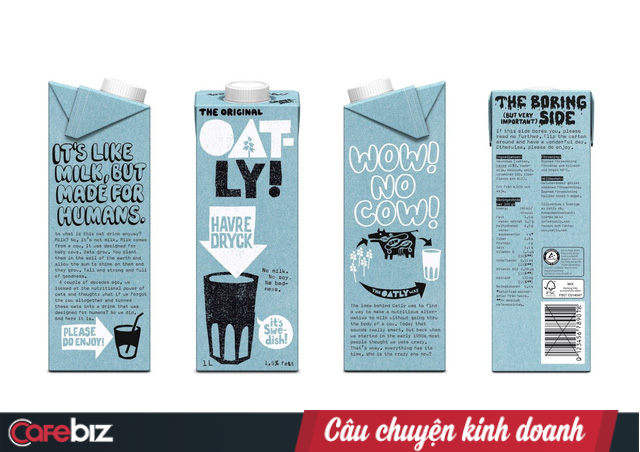 Sa thải cả phòng Marketing, hãng sữa yến mạch Thụy Điển Oatly lột xác từ bình dân thành xa xỉ, làm lung lay cả đế chế sữa bò! - Ảnh 3.