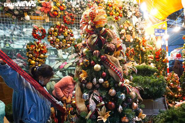 Đại gia Việt bạo tay chi hàng chục triệu mua cây thông khủng đón Noel - Ảnh 1.