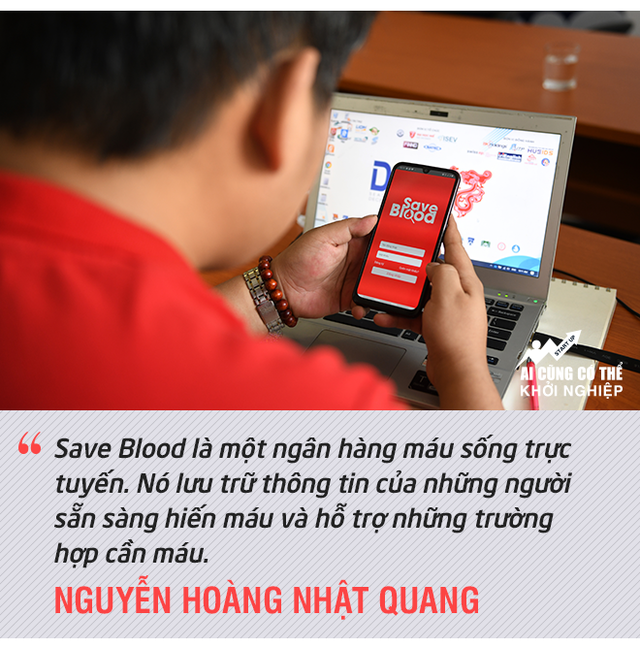 Day dứt chuyện hiến máu tình nguyện, chàng trai Huế khởi nghiệp với ngân hàng máu 4.0  - Ảnh 2.