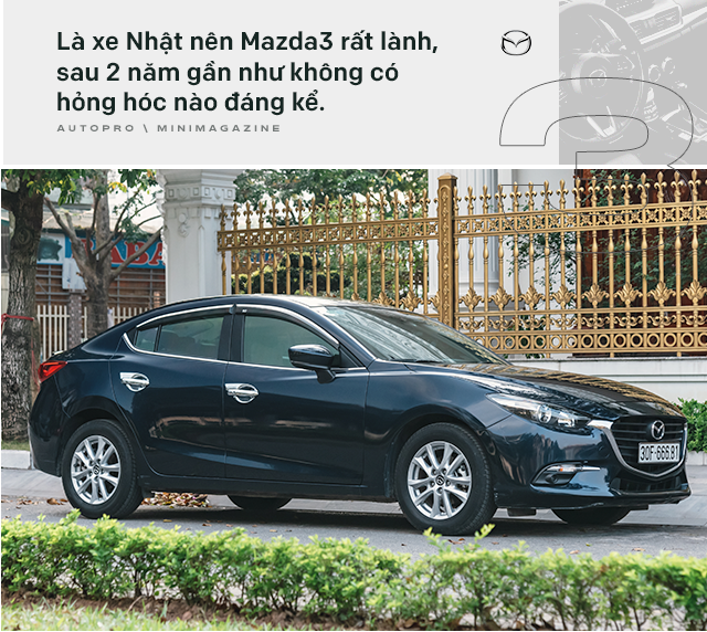 Lương 10 triệu/tháng nuôi Mazda3 trong 2 năm, người dùng đánh giá: Trải nghiệm vậy là đủ rồi, không cần lên đời mới - Ảnh 4.