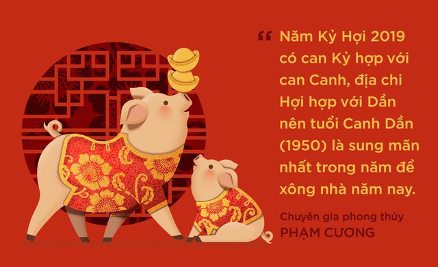  Tuổi nào xông nhà năm Kỷ Hợi 2019 đem lại cho gia chủ tài lộc hanh thông? - Ảnh 2.