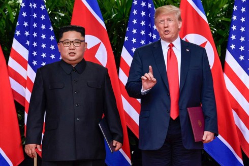 Trước thềm Thượng đỉnh Mỹ-Triều 2: Chờ đợi tuyên bố hòa bình - Ảnh 1. Trước thềm Thượng đỉnh Mỹ-Triều 2: Chờ đợi tuyên bố hòa bình - Ảnh 1.