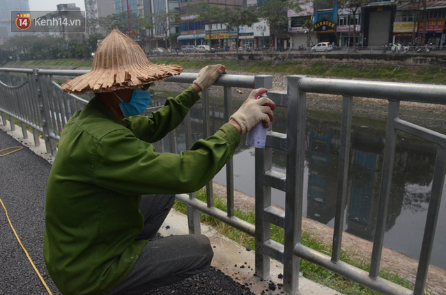  Hà Nội: Cận cảnh tuyến đường dài 4km cạnh sông Tô Lịch chỉ dành cho người đi bộ và xe đạp  - Ảnh 4.
