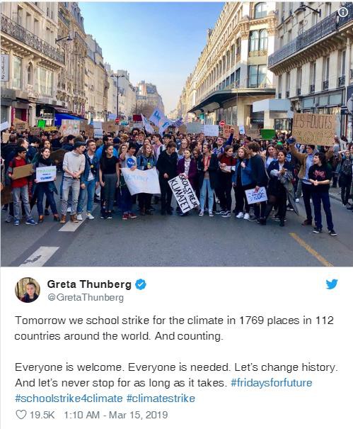Cô gái 16 tuổi vận động mọi người bỏ học để biểu tình chống biến đổi khí hậu được đề cử giải Nobel hòa bình - Ảnh 1.