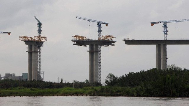  Ảnh: Cầu dây văng tĩnh không cao nhất Việt Nam trên cao tốc Bến Lức - Long Thành  - Ảnh 10.