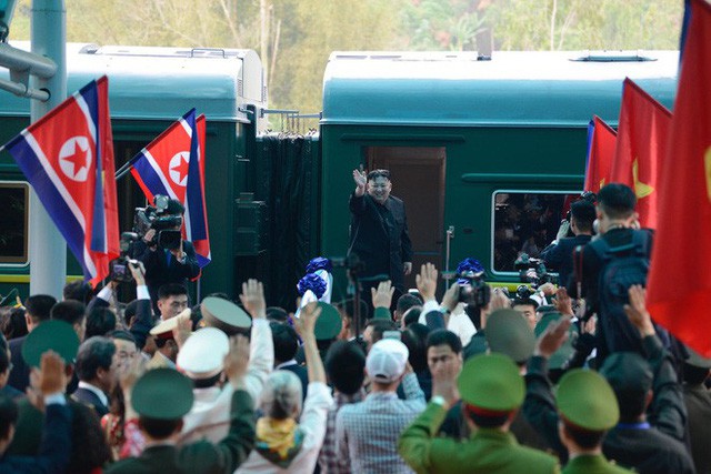  Toàn cảnh chuyến thăm chính thức Việt Nam của Chủ tịch Kim Jong Un qua ảnh  - Ảnh 14.