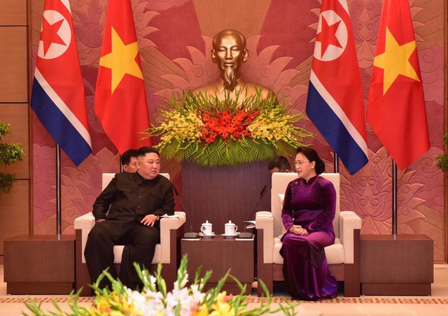  Toàn cảnh chuyến thăm chính thức Việt Nam của Chủ tịch Kim Jong Un qua ảnh  - Ảnh 5.