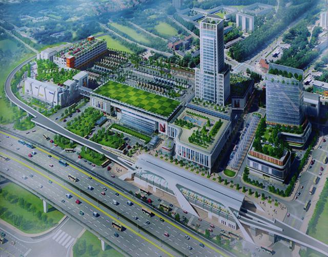 Cận cảnh bến xe Miền Đông lớn nhất Việt Nam đang dần thành hình, tổng vốn đầu tư 4 nghìn tỷ - Ảnh 2.