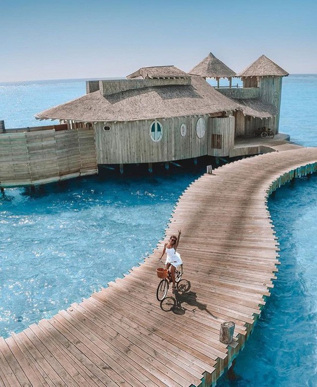 Choáng với khu nghỉ dưỡng sang chảnh bậc nhất Maldives, chỉ dành cho giới giàu đến siêu giàu - Ảnh 14.