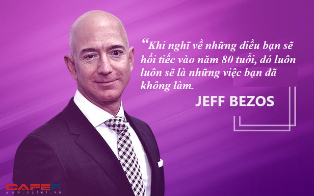  Tỷ phú giàu nhất thế giới Jeff Bezos: Khi 80 tuổi, tôi chắc chắn sẽ không hối hận vì những gì đã thử trong đời - Ảnh 1.