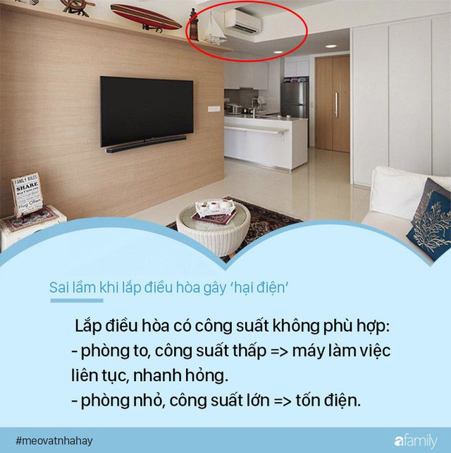  Sai lầm khủng khiếp khi lắp điều hòa - chạy vài ngày là hỏng, chết sặc tiền điện  - Ảnh 3.