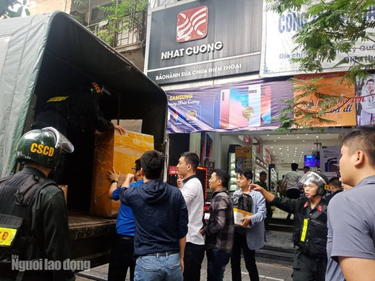 Ban chỉ đạo 389: Vi phạm của Nhật Cường Mobile đã kéo dài - Ảnh 1. Ban chỉ đạo 389: Vi phạm của Nhật Cường Mobile đã kéo dài - Ảnh 1.