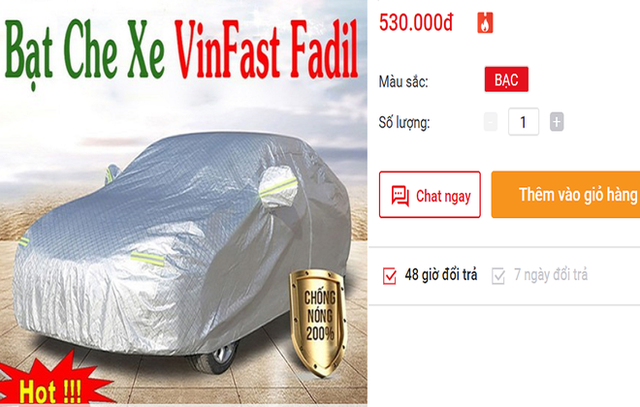  Dịch vụ ăn theo xe Vinfast Fadil nhộn nhịp, tiểu thương kiếm bạc triệu mỗi ngày  - Ảnh 1.