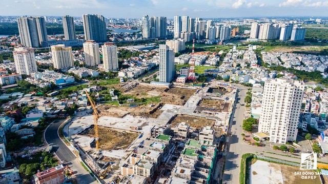  Cận cảnh dự án Raemian Galaxy City hơn 13.000 căn hộ nằm trong trung tâm Thủ Thiêm xây lụi - Ảnh 5.