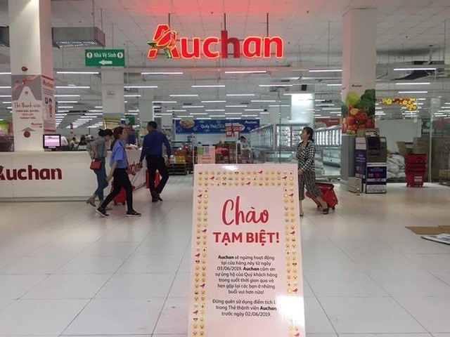 Auchan chính thức đóng 15 cửa hàng tại Việt Nam  - Ảnh 1.