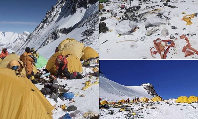 Những bức hình ám ảnh nhất trên đường chinh phục đỉnh Everest: Từ các cột mốc thi thể đến sự thật kinh hoàng hiện ra khi tuyết tan - Ảnh 4.
