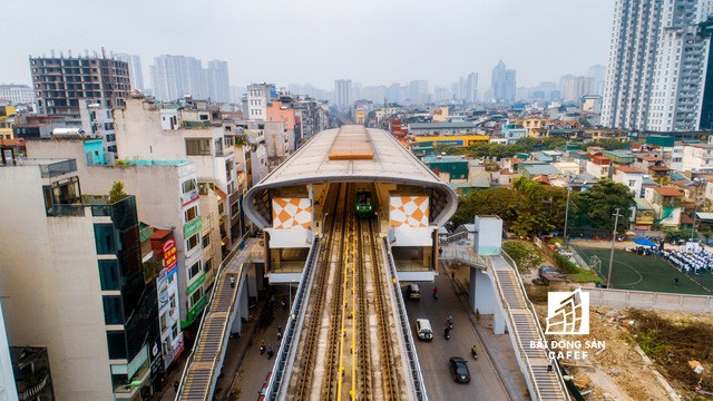  Sau 11 năm xây dựng, hình hài toàn tuyến metro đầu tiên của Việt Nam tại Hà Nội hiện nay như thế nào?  - Ảnh 4.